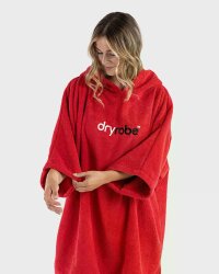 DRYROBE Handtuchmantel Bio-Baumwolle Orange M
