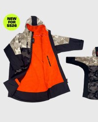 DRYROBE Nexus Long Sleeve Dual Camo Orange S