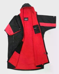 DRYROBE Advance Short Sleeve Schwarz Rot M