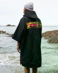 DRYROBE Advance Short Sleeve Schwarz Camo Pink L
