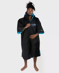 DRYROBE Advance Short Sleeve Schwarz Camo Blau L