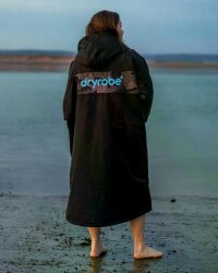DRYROBE Advance Short Sleeve Schwarz Camo Blau M