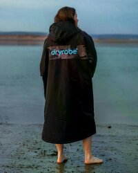 DRYROBE Advance Short Sleeve Schwarz Camo Blau S