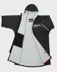 DRYROBE Advance Short Sleeve Schwarz Camo Grau L