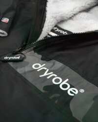 DRYROBE Advance Short Sleeve Schwarz Camo Grau L