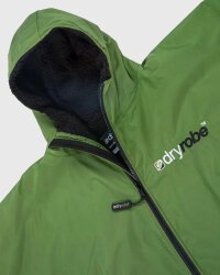 DRYROBE Advance Long Sleeve Dunkelgrün Schwarz M