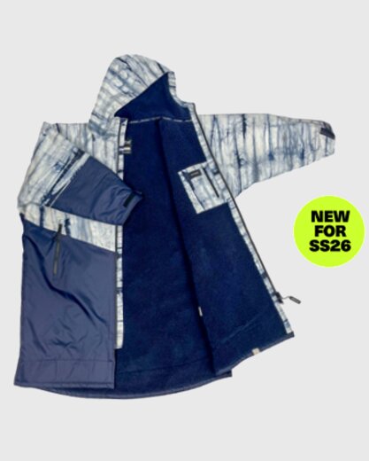 DRYROBE Advance Long Sleeve Batik Blau S