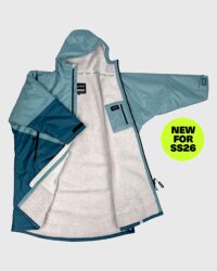 DRYROBE Advance Long Sleeve Blau Hellgrau M