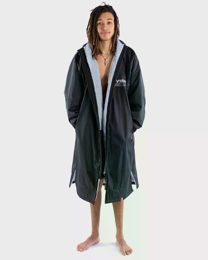 DRYROBE Advance Long Sleeve Schwarz Grau Camo L