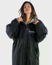 DRYROBE Advance Long Sleeve Schwarz Grau M REMIX C