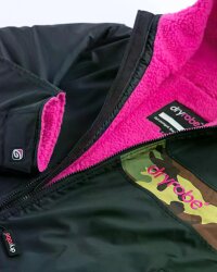 DRYROBE Advance Long Sleeve Schwarz Pink Camo S