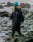 DRYROBE Advance Long Sleeve Schwarz Blau M REMIX C