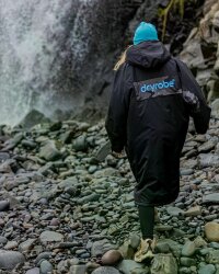 DRYROBE Advance Long Sleeve Schwarz Blau S REMIX C