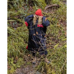 DRYROBE Advance Long Sleeve Schwarz Rot L REMIX