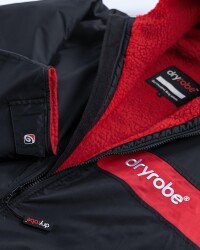 DRYROBE Advance Long Sleeve Schwarz Rot M REMIX