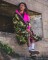DRYROBE Advance Long Sleeve Grün Camo Pink L REMIX