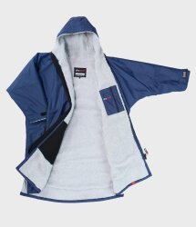 DRYROBE Advance Long Sleeve Navy Grau XXL