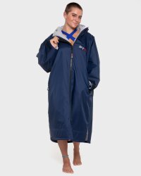 DRYROBE Advance Long Sleeve Navy Grau XXL