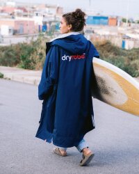 DRYROBE Advance Long Sleeve Navy Grau XXL