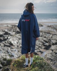 DRYROBE Advance Long Sleeve Navy Grau XS