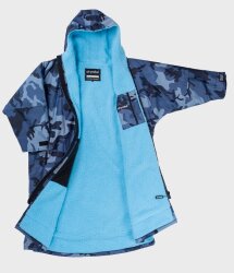 DRYROBE Advance Long Sleeve Blau Camo Blau XL