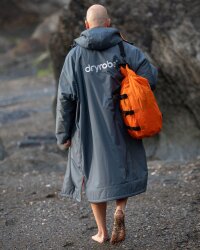 DRYROBE Advance Long Sleeve Dunkelgrau Orange M