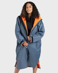 DRYROBE Advance Long Sleeve Dunkelgrau Orange S