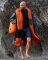 DRYROBE Advance Long Sleeve Dunkelgrau Orange S