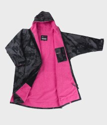 DRYROBE Advance Long Sleeve Schwarz Camo Pink M