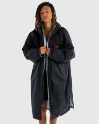 DRYROBE Advance Long Sleeve Schwarz Grau L