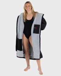 DRYROBE Advance Long Sleeve Schwarz Grau S