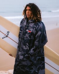 DRYROBE Advance Long Sleeve Schwarz Camo XL