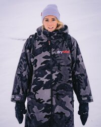DRYROBE Advance Long Sleeve Schwarz Camo M