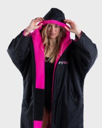 DRYROBE Advance Long Sleeve Schwarz Pink XS