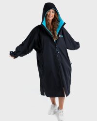 DRYROBE Advance Long Sleeve Schwarz Blau M