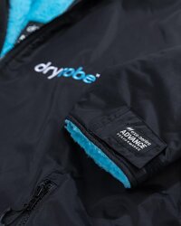 DRYROBE Advance Long Sleeve Schwarz Blau XS