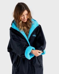 DRYROBE Advance Long Sleeve Schwarz Blau XS