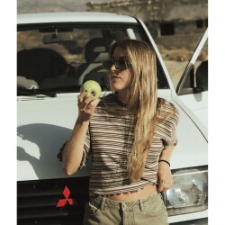 Oxbow Bistripes Crop Top Dritwood