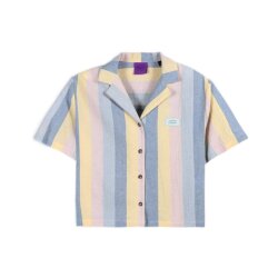 Oxbow Ally Short Sleeve Shirt Hemd Lost Blue