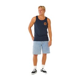 Rip Curl Pacific Rinse Tank Dark Navy