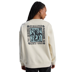 Quiksilver Standard Crew Sweater Bone