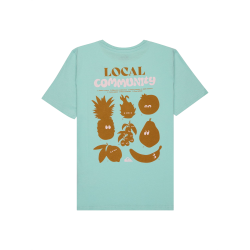 Quiksilver Fruits Tide SS Shirt Blue Haze