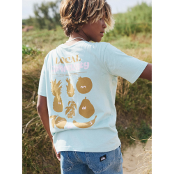 Quiksilver Fruits Tide SS Shirt Blue Haze