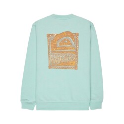 Quiksilver Graphic Crew Youth Blue Haze