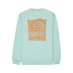Quiksilver Graphic Crew Youth Blue Haze