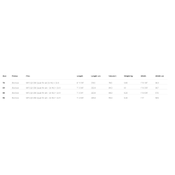 Naish Windsurfboard Hookipa Quad 2024 Multicolour