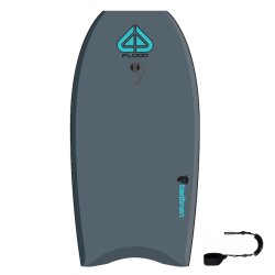 FLOOD Bodyboard Usurper 44 Graphit Aqua