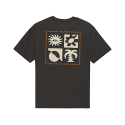 Quiksilver Evo Blossom Of Peace Shirt Tarmac