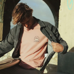 Oxbow Stoked Tee-Shirt Dusty Rose
