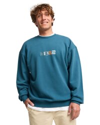 Billabong Core Lord Crewneck Sweater Real Teal